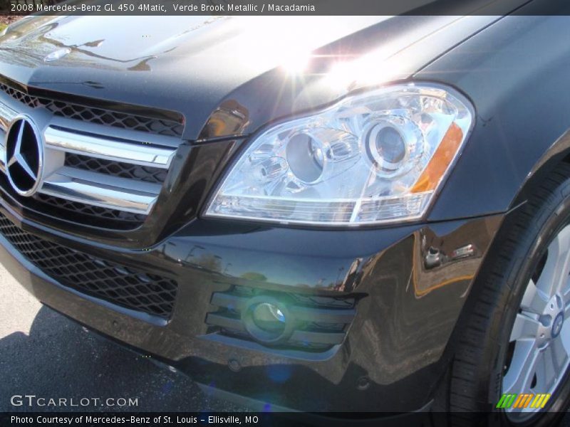 Verde Brook Metallic / Macadamia 2008 Mercedes-Benz GL 450 4Matic