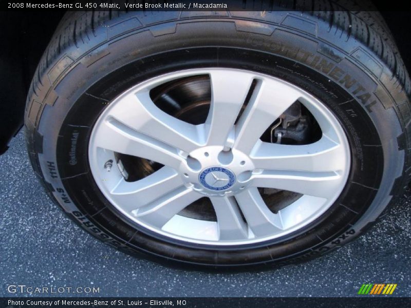 Verde Brook Metallic / Macadamia 2008 Mercedes-Benz GL 450 4Matic