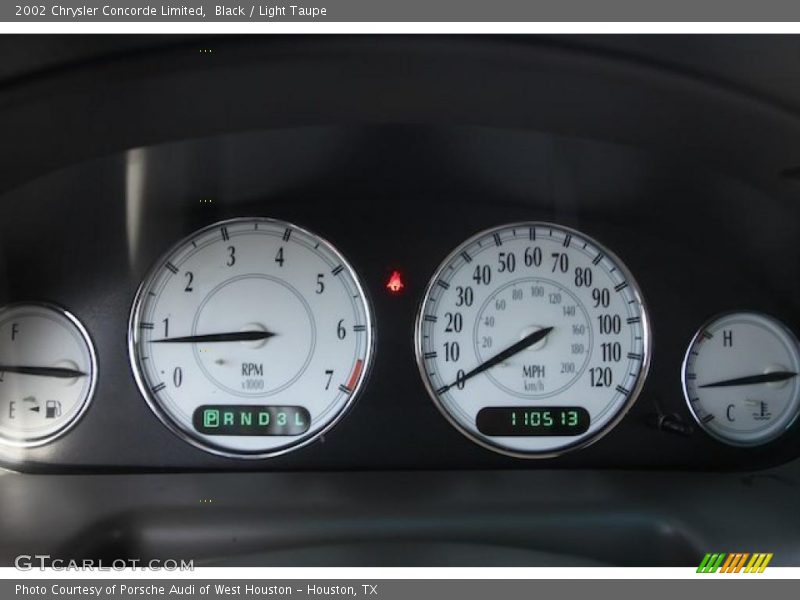 Black / Light Taupe 2002 Chrysler Concorde Limited