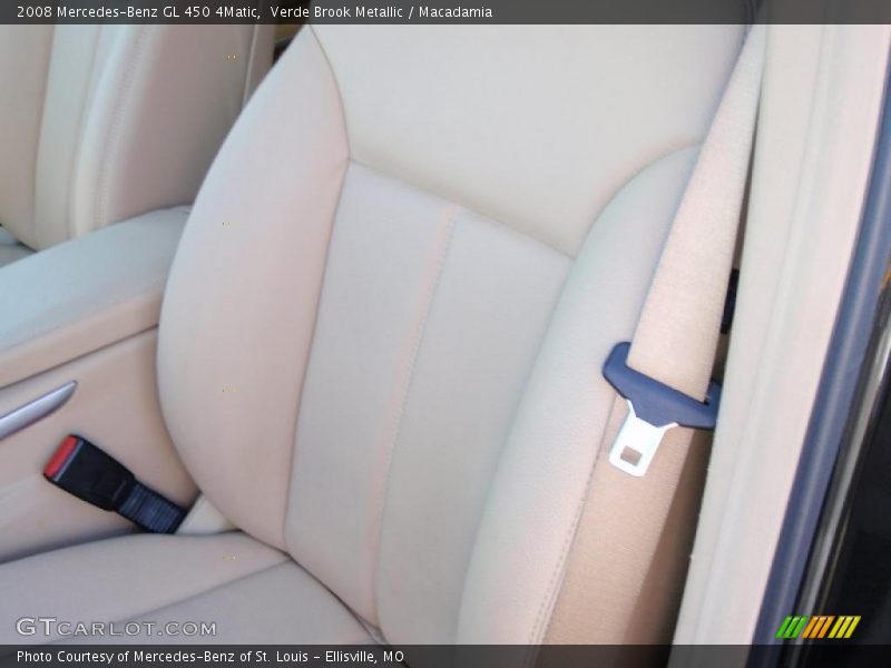Verde Brook Metallic / Macadamia 2008 Mercedes-Benz GL 450 4Matic