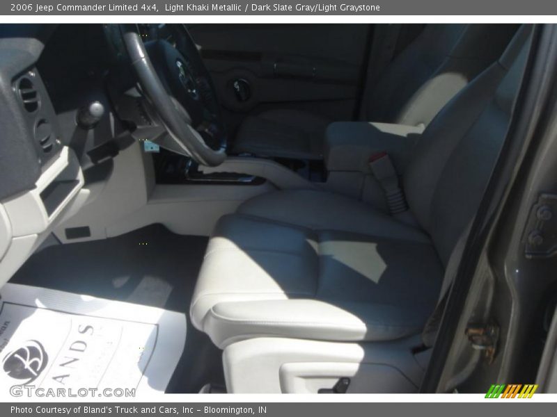 Light Khaki Metallic / Dark Slate Gray/Light Graystone 2006 Jeep Commander Limited 4x4