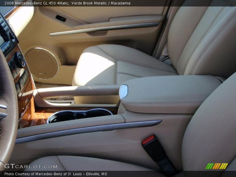 Verde Brook Metallic / Macadamia 2008 Mercedes-Benz GL 450 4Matic
