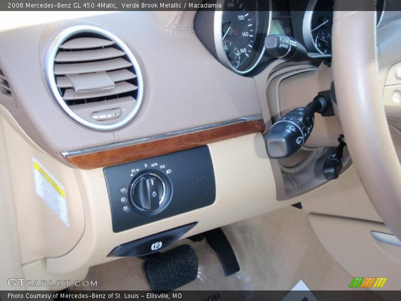 Verde Brook Metallic / Macadamia 2008 Mercedes-Benz GL 450 4Matic