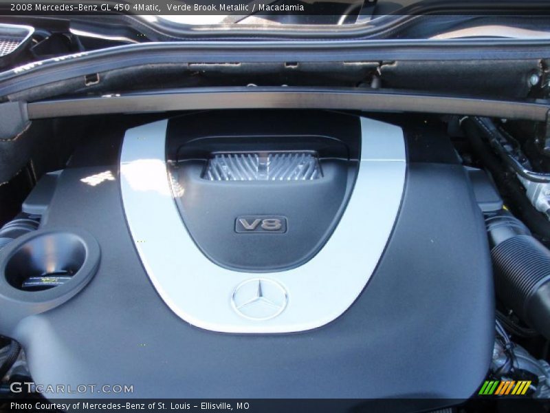 Verde Brook Metallic / Macadamia 2008 Mercedes-Benz GL 450 4Matic