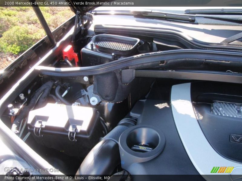 Verde Brook Metallic / Macadamia 2008 Mercedes-Benz GL 450 4Matic
