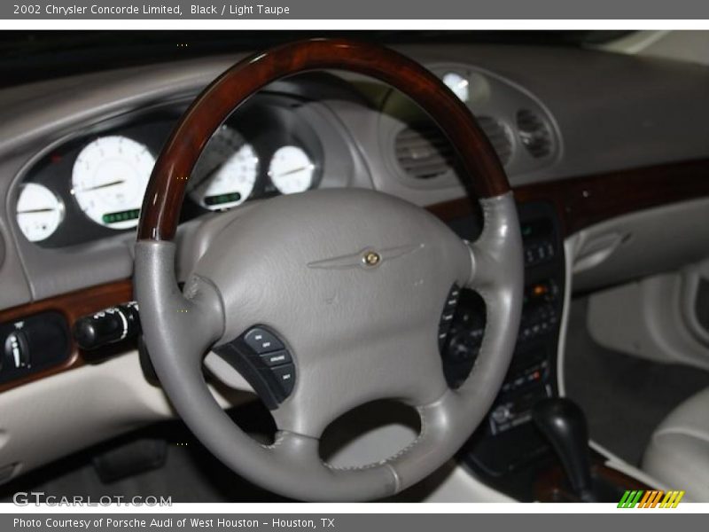Black / Light Taupe 2002 Chrysler Concorde Limited