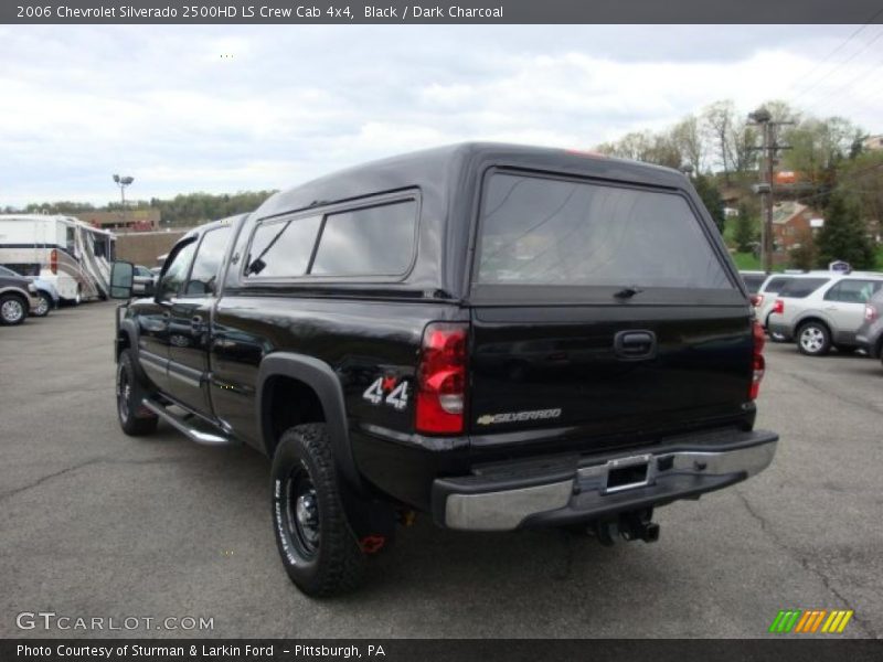 Black / Dark Charcoal 2006 Chevrolet Silverado 2500HD LS Crew Cab 4x4