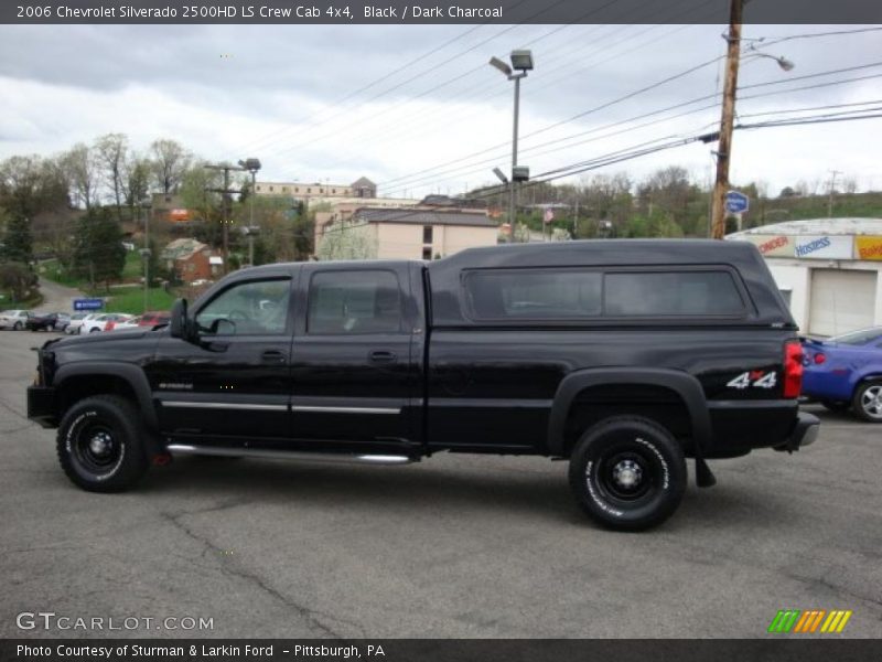 Black / Dark Charcoal 2006 Chevrolet Silverado 2500HD LS Crew Cab 4x4