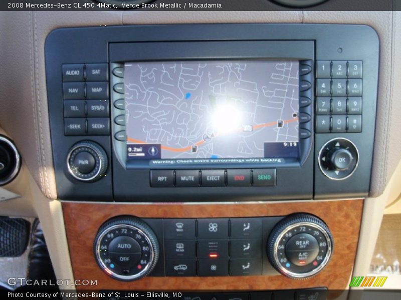 Verde Brook Metallic / Macadamia 2008 Mercedes-Benz GL 450 4Matic