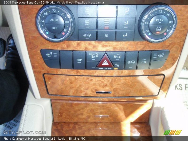 Verde Brook Metallic / Macadamia 2008 Mercedes-Benz GL 450 4Matic
