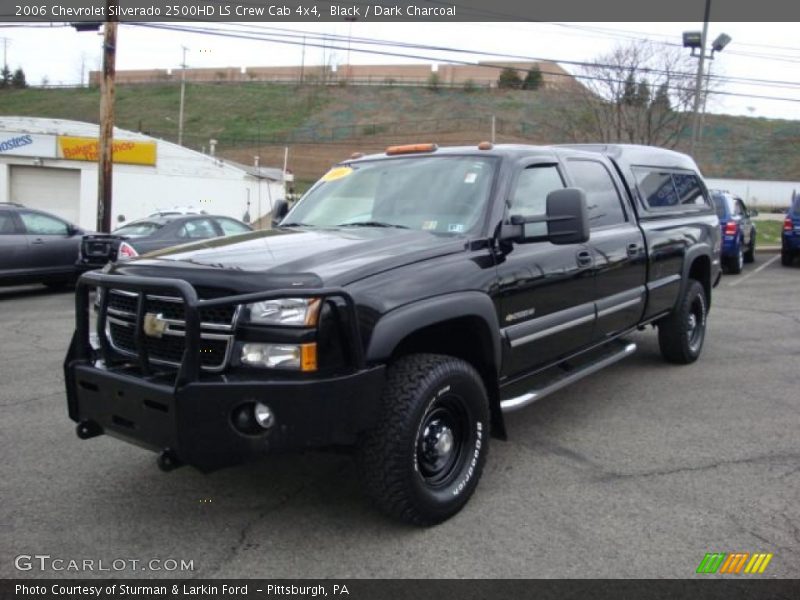 Black / Dark Charcoal 2006 Chevrolet Silverado 2500HD LS Crew Cab 4x4