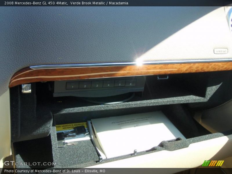 Verde Brook Metallic / Macadamia 2008 Mercedes-Benz GL 450 4Matic
