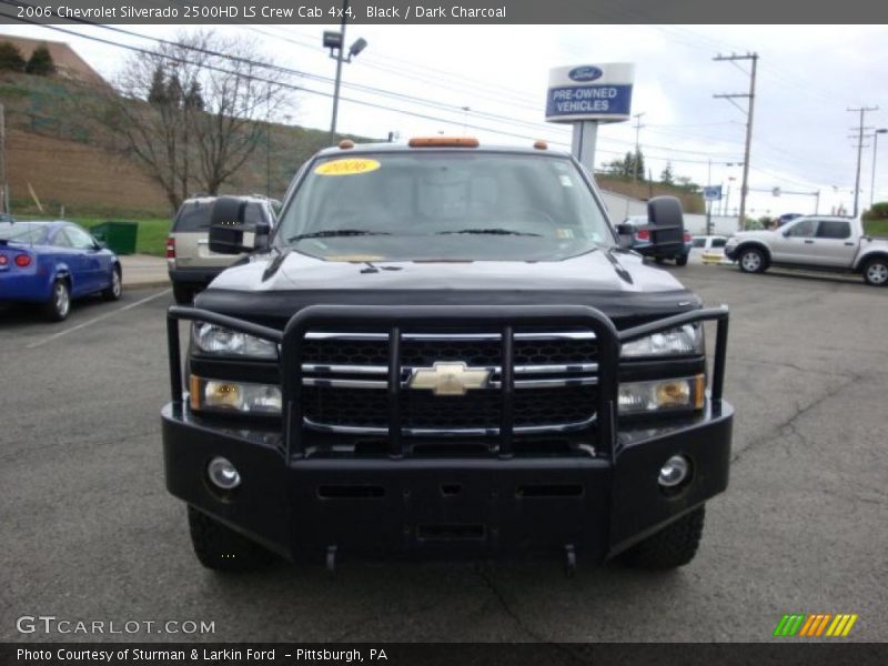 Black / Dark Charcoal 2006 Chevrolet Silverado 2500HD LS Crew Cab 4x4
