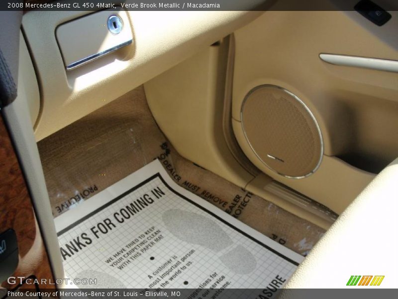 Verde Brook Metallic / Macadamia 2008 Mercedes-Benz GL 450 4Matic
