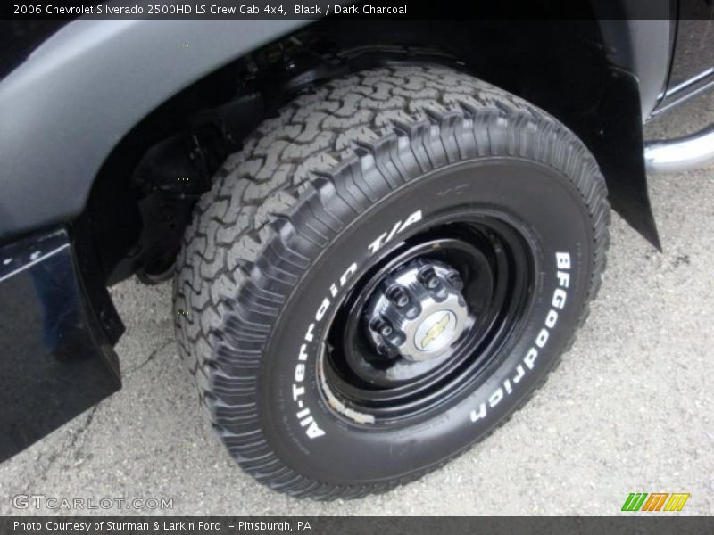 Black / Dark Charcoal 2006 Chevrolet Silverado 2500HD LS Crew Cab 4x4