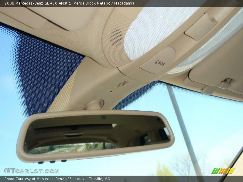 Verde Brook Metallic / Macadamia 2008 Mercedes-Benz GL 450 4Matic