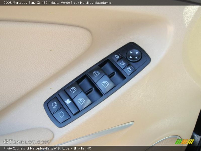 Verde Brook Metallic / Macadamia 2008 Mercedes-Benz GL 450 4Matic