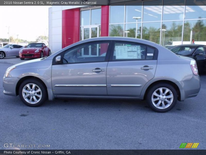 Magnetic Gray Metallic / Charcoal 2010 Nissan Sentra 2.0 SL