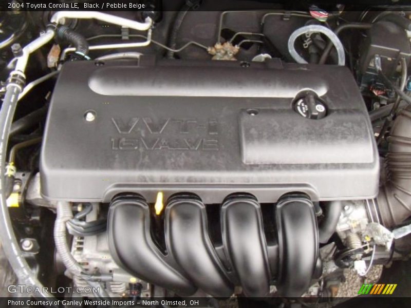 Black / Pebble Beige 2004 Toyota Corolla LE