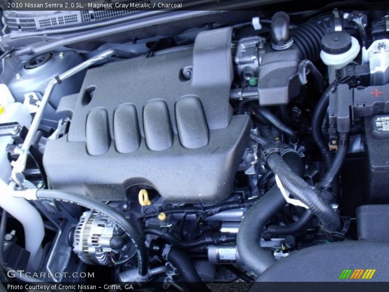 Magnetic Gray Metallic / Charcoal 2010 Nissan Sentra 2.0 SL