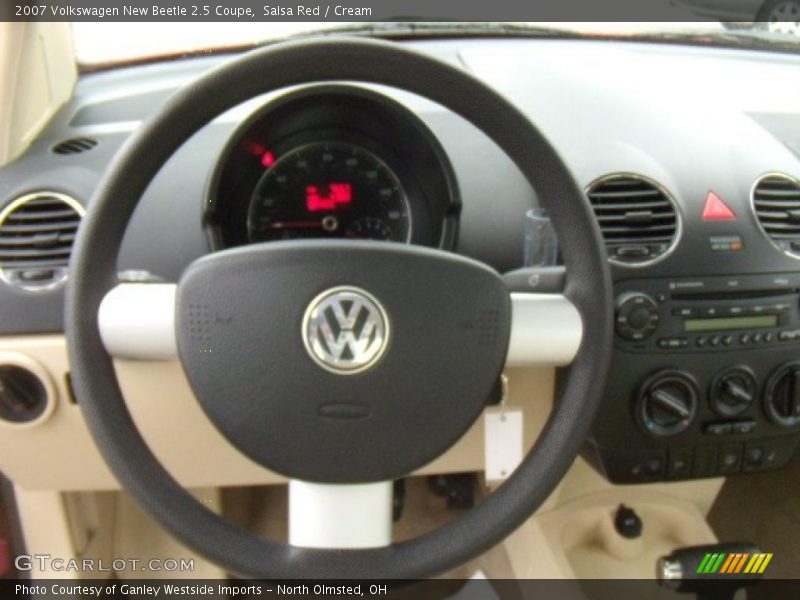 Salsa Red / Cream 2007 Volkswagen New Beetle 2.5 Coupe