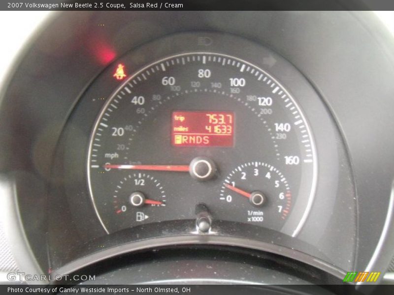 Salsa Red / Cream 2007 Volkswagen New Beetle 2.5 Coupe