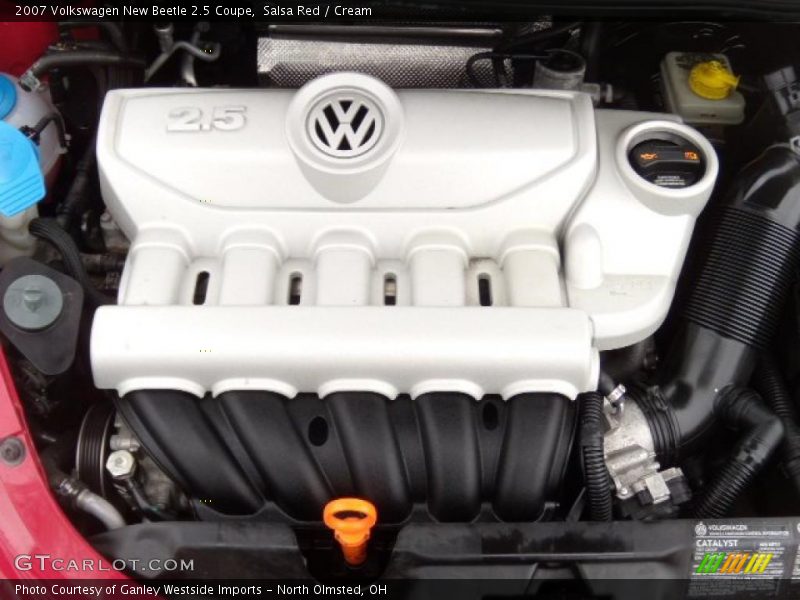 Salsa Red / Cream 2007 Volkswagen New Beetle 2.5 Coupe