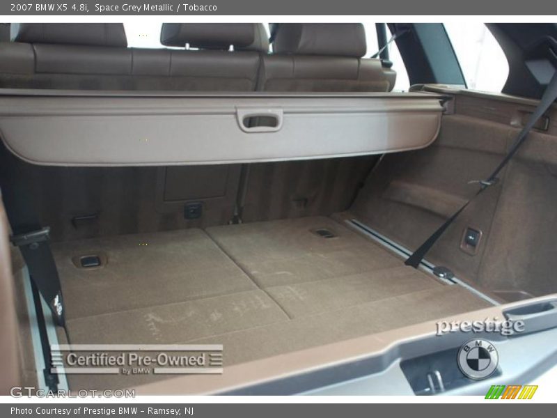 Space Grey Metallic / Tobacco 2007 BMW X5 4.8i