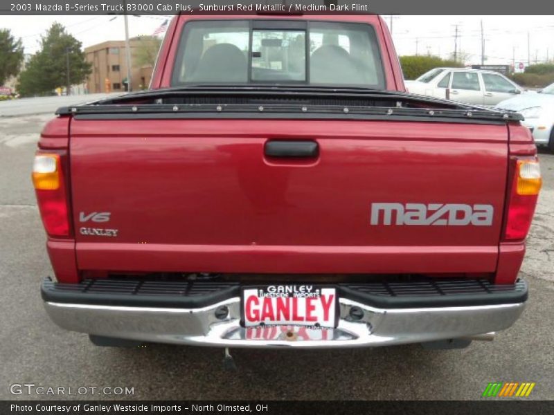 Sunburst Red Metallic / Medium Dark Flint 2003 Mazda B-Series Truck B3000 Cab Plus