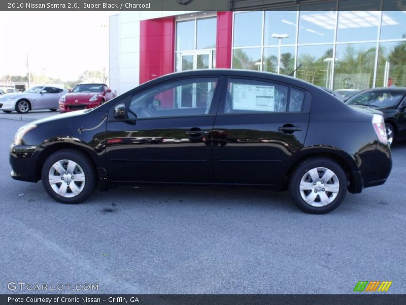 Super Black / Charcoal 2010 Nissan Sentra 2.0