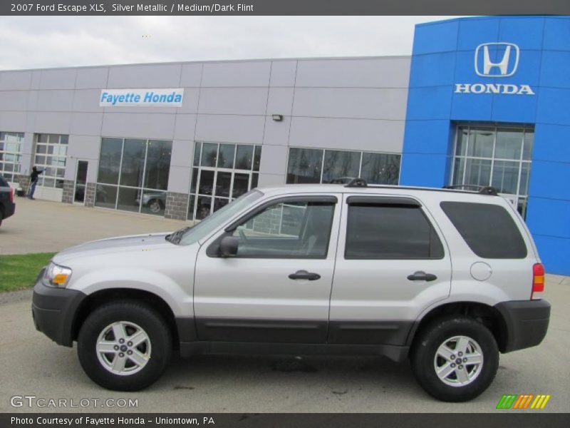Silver Metallic / Medium/Dark Flint 2007 Ford Escape XLS