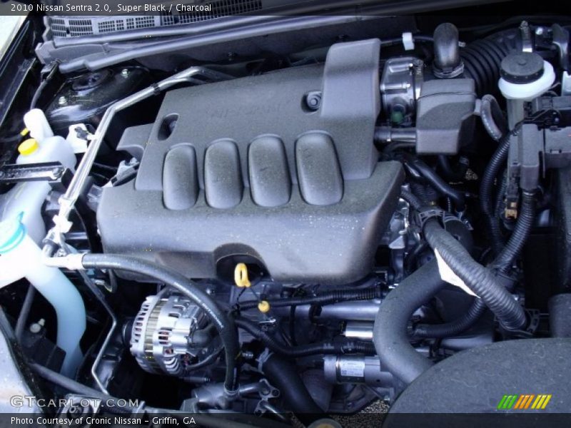Super Black / Charcoal 2010 Nissan Sentra 2.0