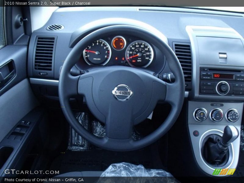 Super Black / Charcoal 2010 Nissan Sentra 2.0