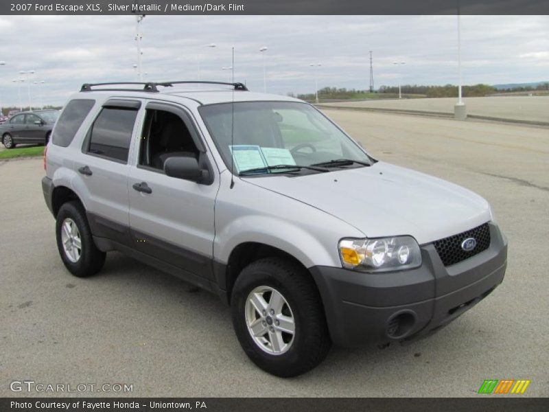 Silver Metallic / Medium/Dark Flint 2007 Ford Escape XLS