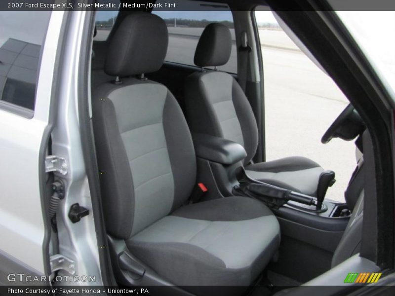 Silver Metallic / Medium/Dark Flint 2007 Ford Escape XLS