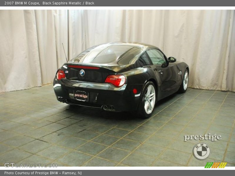 Black Sapphire Metallic / Black 2007 BMW M Coupe