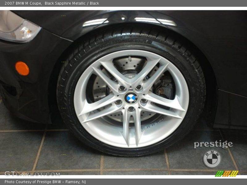 Black Sapphire Metallic / Black 2007 BMW M Coupe