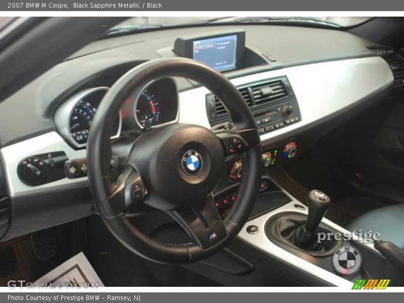 Black Sapphire Metallic / Black 2007 BMW M Coupe