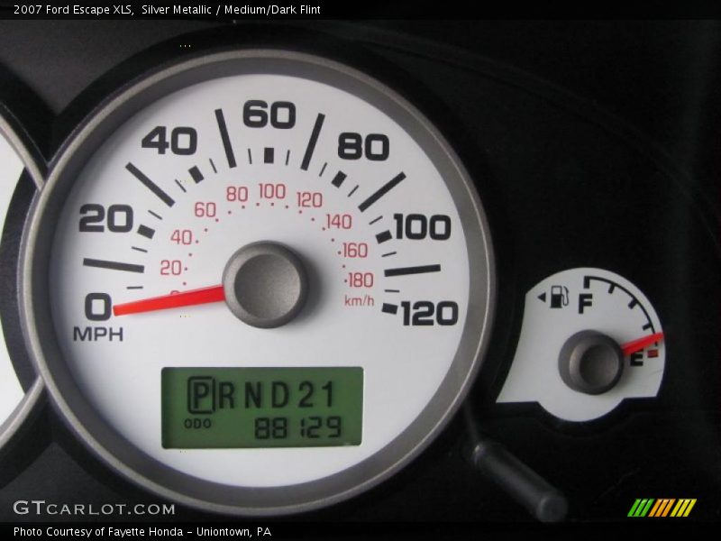 Silver Metallic / Medium/Dark Flint 2007 Ford Escape XLS