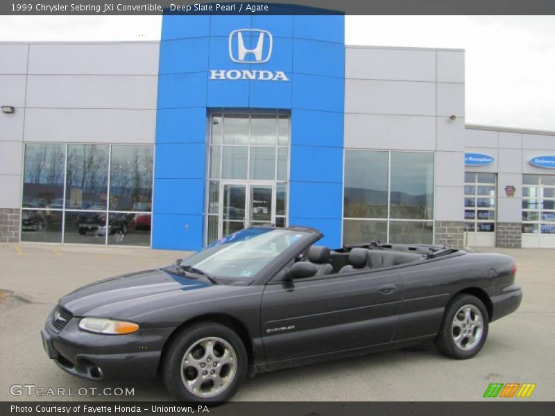 Deep Slate Pearl / Agate 1999 Chrysler Sebring JXi Convertible