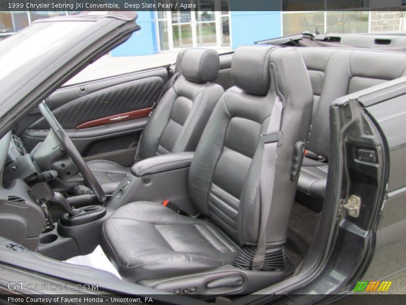 Deep Slate Pearl / Agate 1999 Chrysler Sebring JXi Convertible
