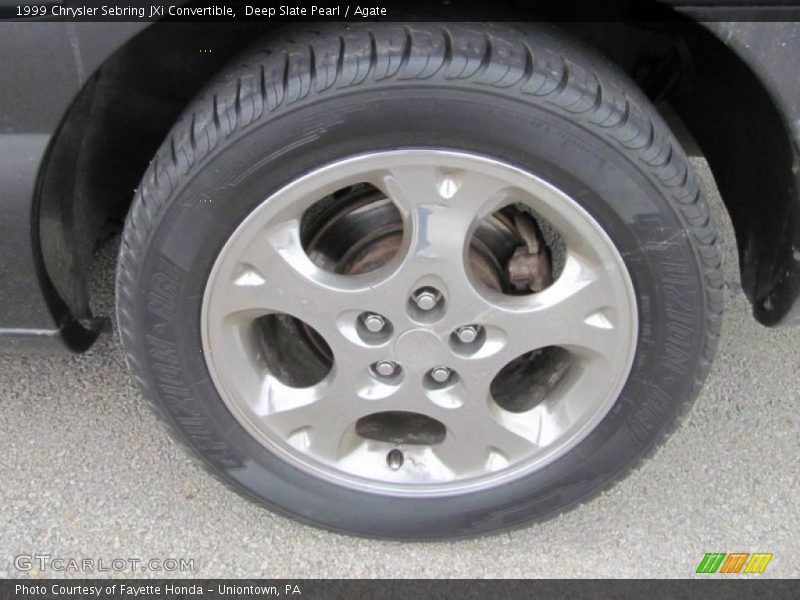Deep Slate Pearl / Agate 1999 Chrysler Sebring JXi Convertible