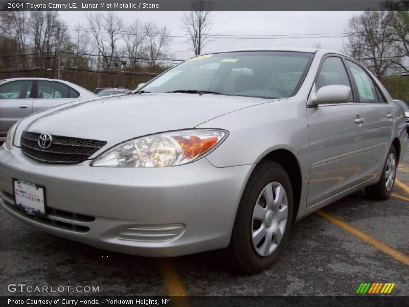 Lunar Mist Metallic / Stone 2004 Toyota Camry LE