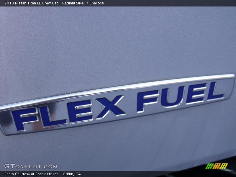 Radiant Silver / Charcoal 2010 Nissan Titan LE Crew Cab
