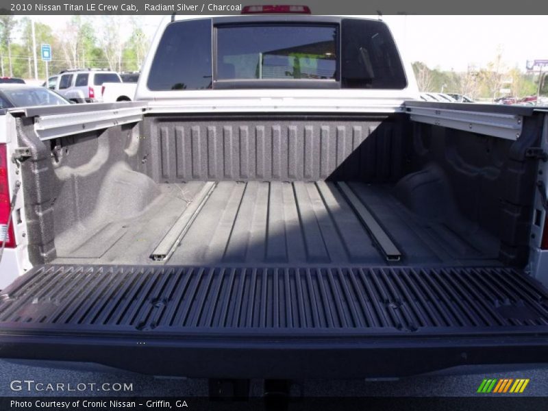 Radiant Silver / Charcoal 2010 Nissan Titan LE Crew Cab