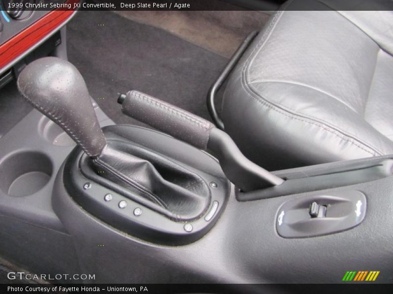 Deep Slate Pearl / Agate 1999 Chrysler Sebring JXi Convertible