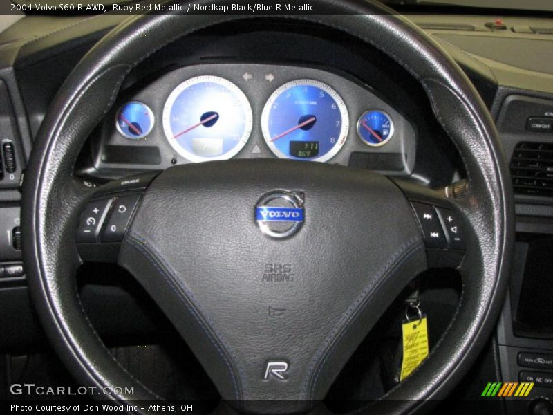 Ruby Red Metallic / Nordkap Black/Blue R Metallic 2004 Volvo S60 R AWD
