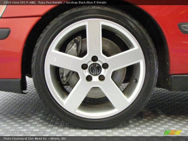 Ruby Red Metallic / Nordkap Black/Blue R Metallic 2004 Volvo S60 R AWD