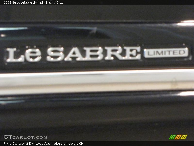 Black / Gray 1998 Buick LeSabre Limited