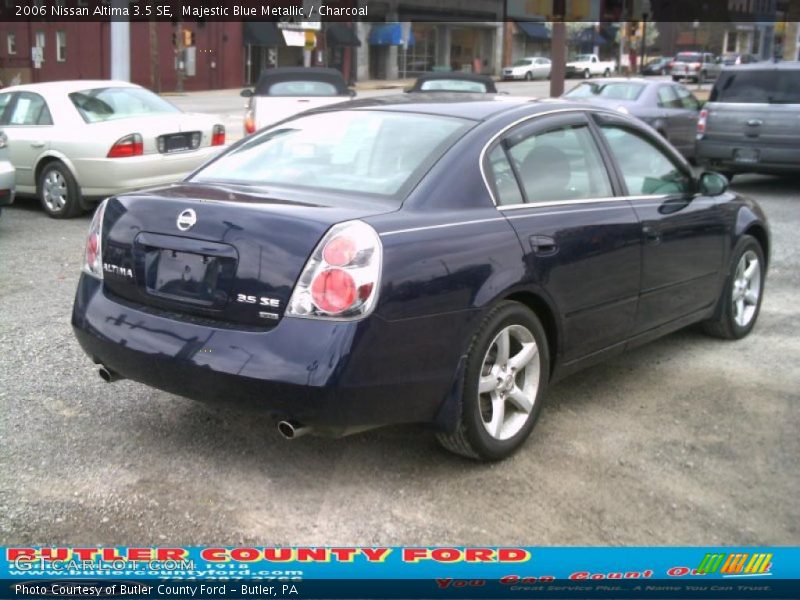 Majestic Blue Metallic / Charcoal 2006 Nissan Altima 3.5 SE